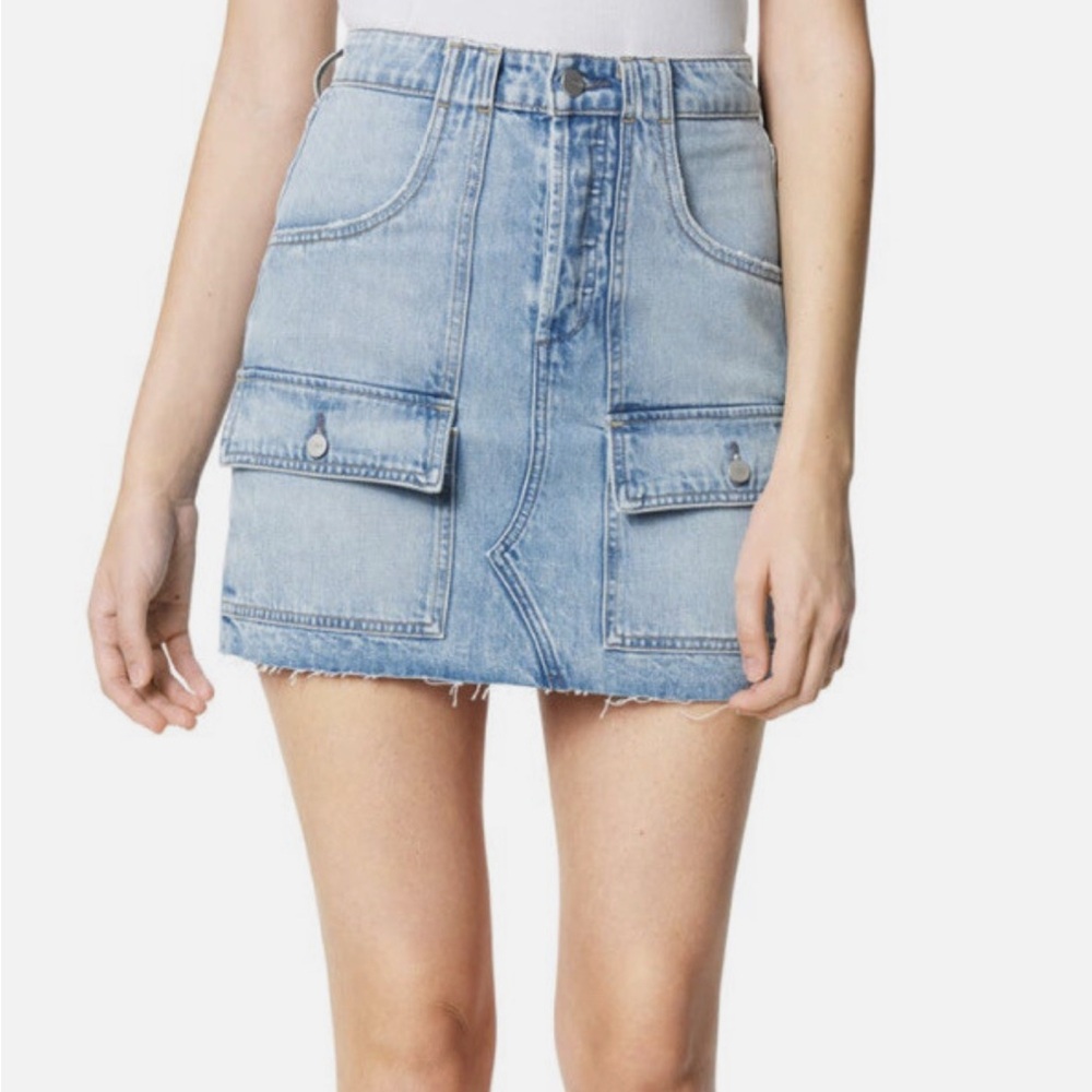 Joe’s Jeans High Waist Utility Denim Mini Skirt | Size 26